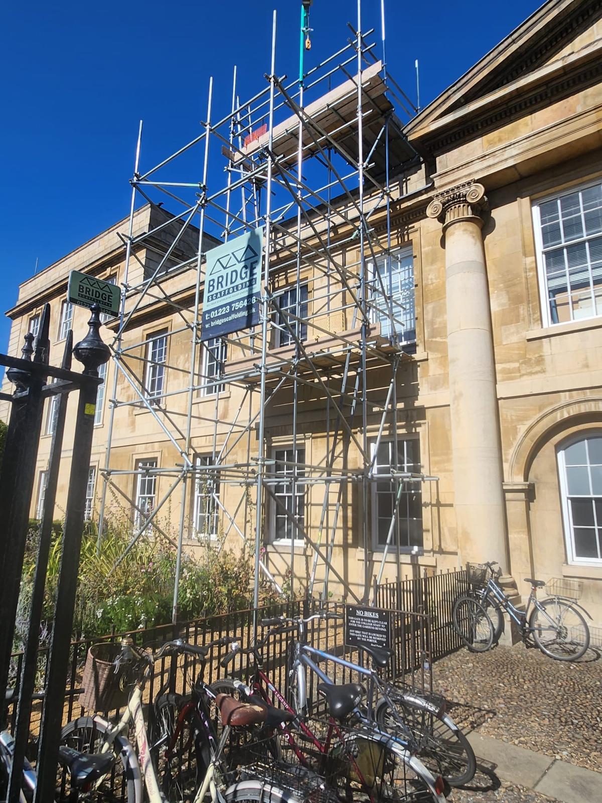 Chimney Access - Bridge Scaffolding Cambridge
