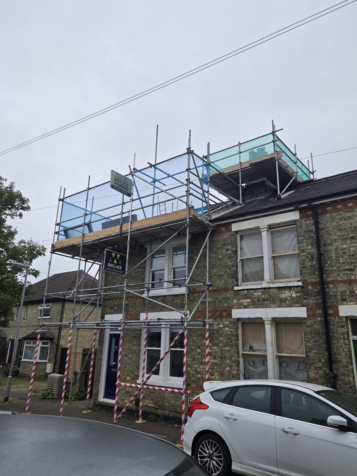 Chimney Access - Bridge Scaffolding Cambridge
