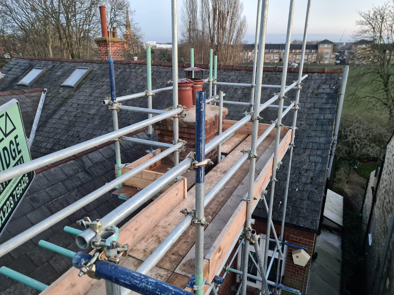 Chimney Access - Bridge Scaffolding Cambridge