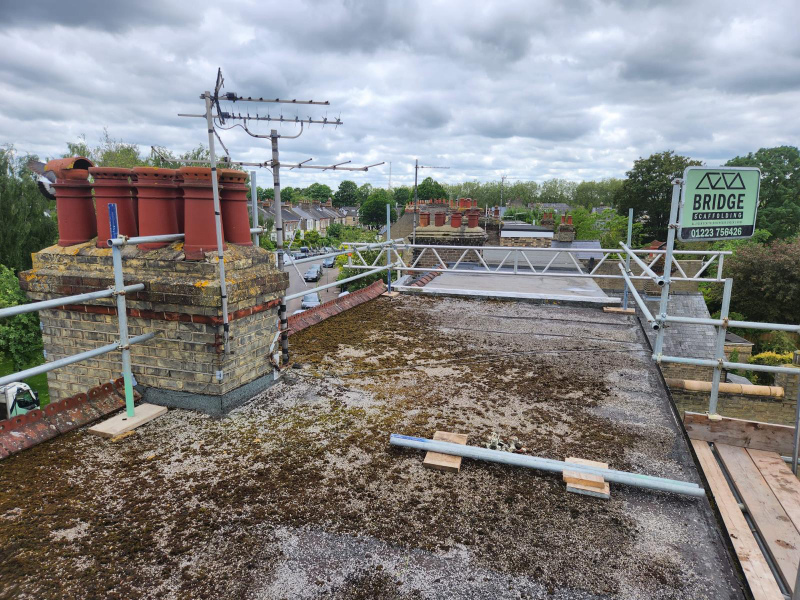 Edge Scaffolding Services Cambridge | Edge Protection | Bridge Scaffolding