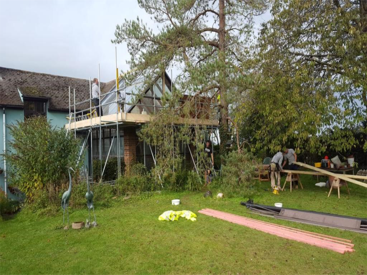Scaffolding Over Conservatories  Company in Cambridge